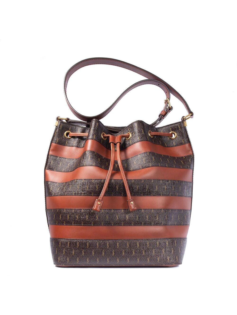 YSL Saint Laurent Monogram Bucket Tote